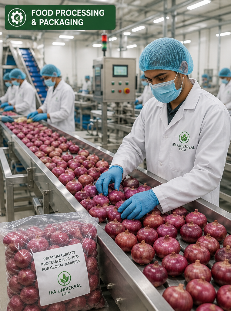Food processing and packaging facility